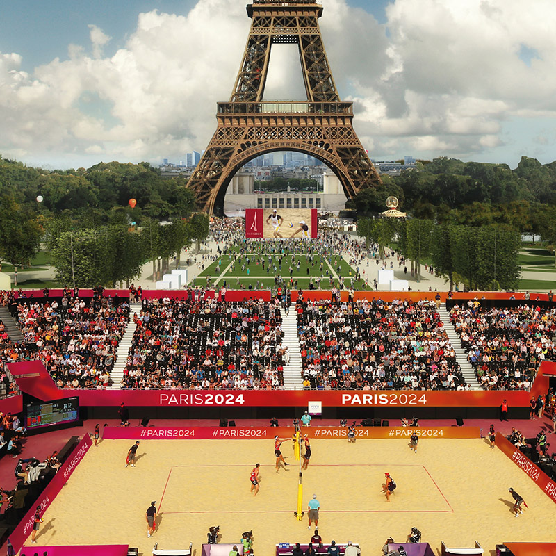 Beach volleyball in front of the Eiffel Tower? This is day 3 of the 2024 Paris Olympics