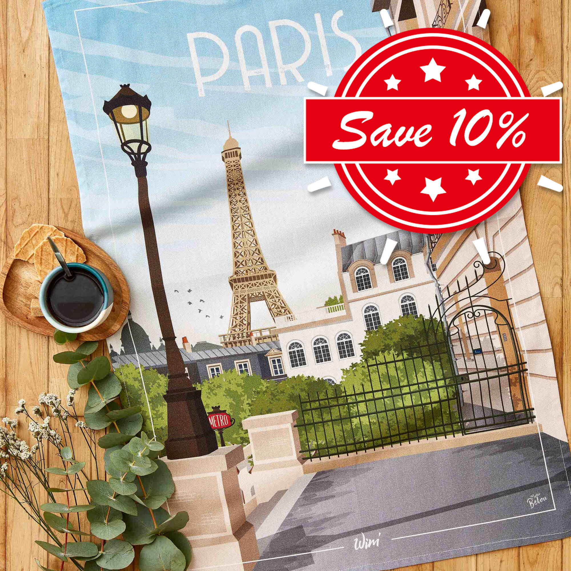 Save on Paris themed items