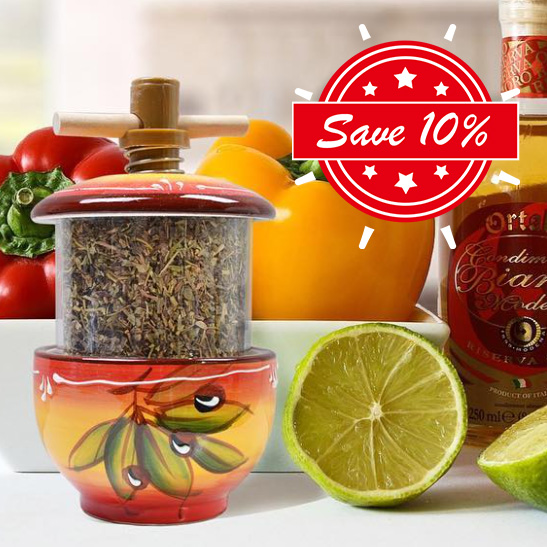 Save on our adorable herbes de Provence mills!